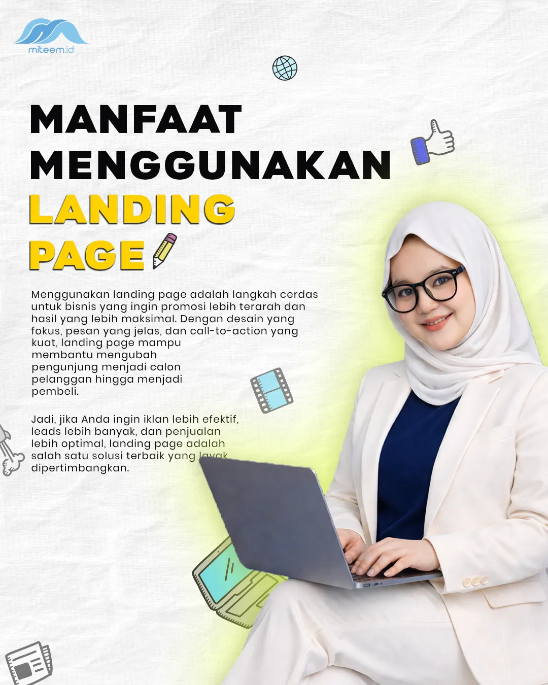 Manfaat Menggunakan Landing Page